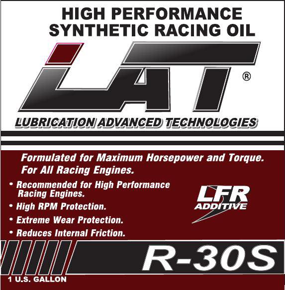 LAT R-30S 10w30 Race Oil